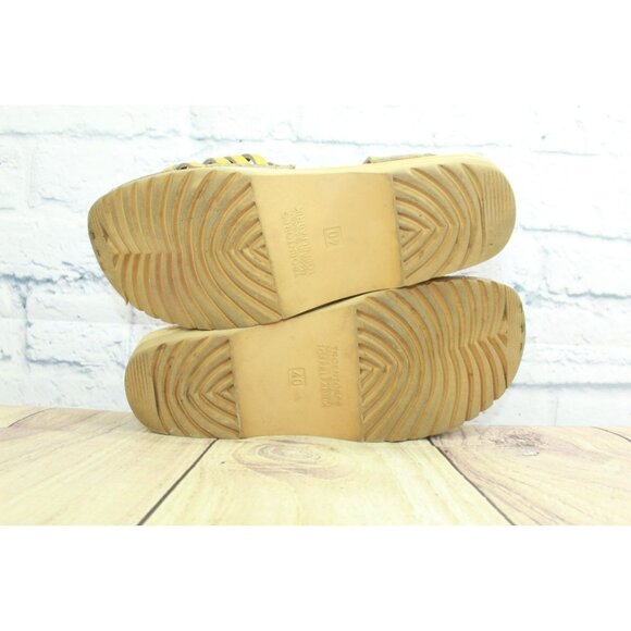 Troentorp Anna Yellow Leather Braided Adjustable Strap Casual Sandals Size 9 - Picture 9 of 9